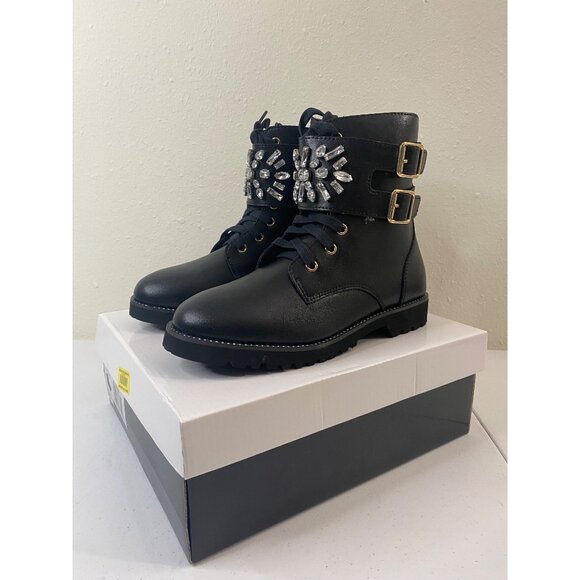 NWT Kurt Geiger London Stoop Boot - Little Girls / Big Girls - Black / Size 4M - Picture 6 of 16